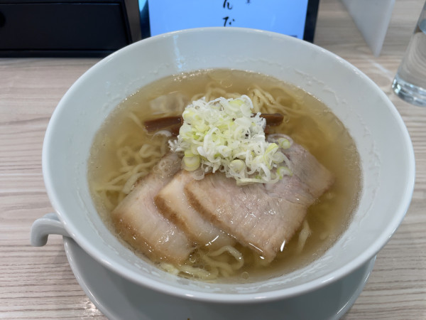「会津山塩らぁ麺」@うえんで 喜多方店の写真
