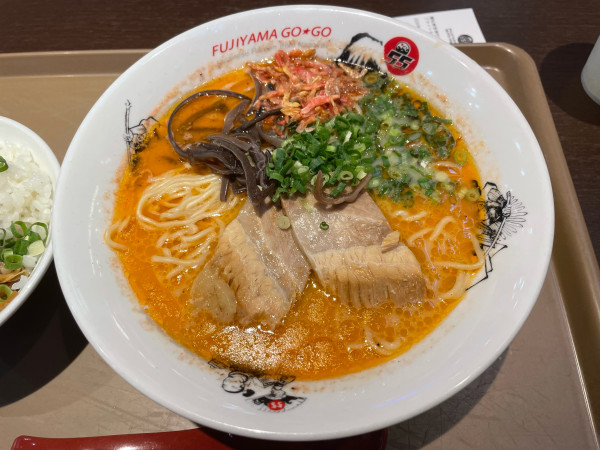 「海老とんこつ」@FUJIYAMA GO★GO SEATTLE RAMEN STANDの写真