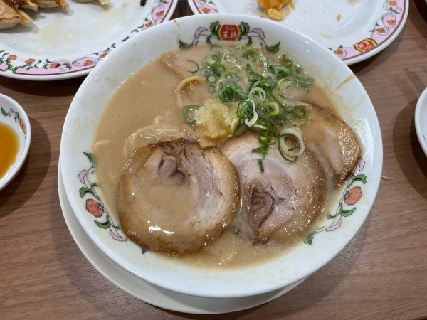 「こってりラーメン」@餃子の王将 尾張旭三郷店の写真