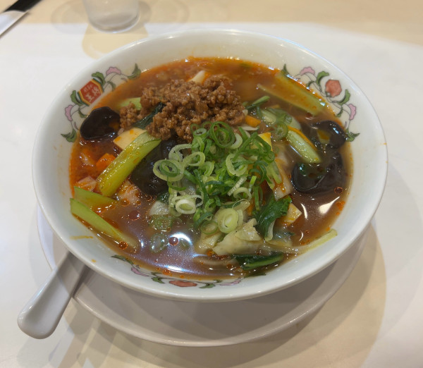 「野菜たっぷり酸辣湯麺」@餃子の王将 JR佐倉駅北口店の写真