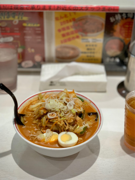 「五目味噌タンメン」@蒙古タンメン 中本 東池袋店の写真