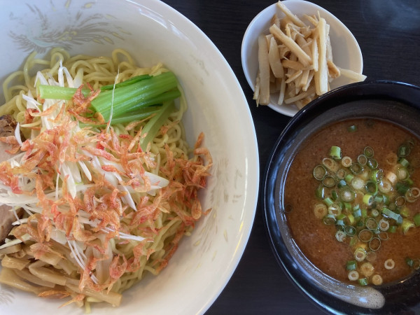 「【限定】エビ味噌つけ麺」@らーめん 竜屋の写真