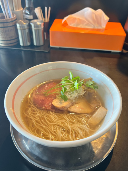 「柳麺 淡麗塩」@麺坊 炗の写真