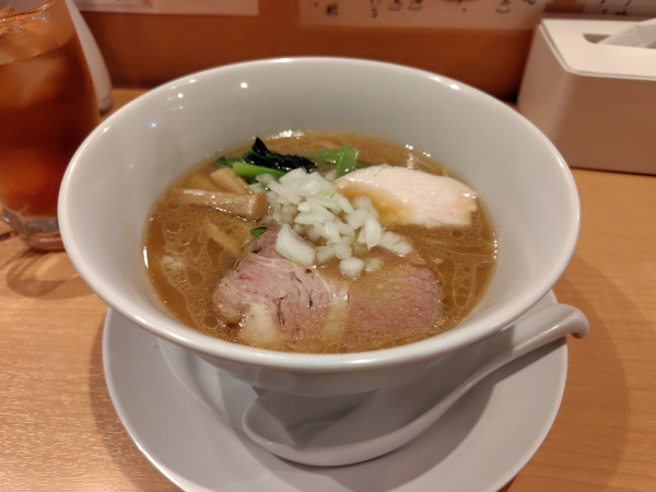 「濃厚鶏白湯らぁめん(醤油)」@麺酒処 龍さん。の写真