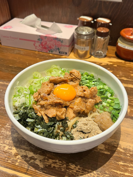 「鶏ちゃんまぜそば」@麺屋 もり田の写真