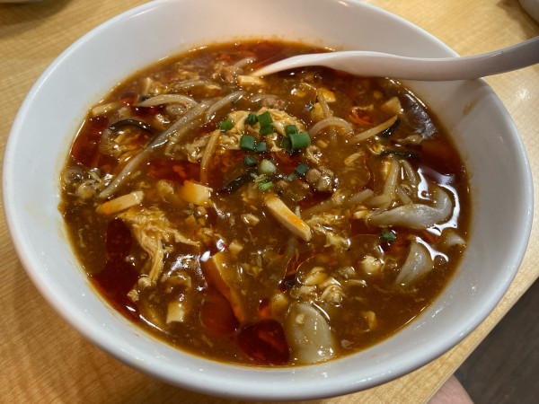 「刀削麺(酸辣ver)」@中華菜館 林海餃子酒場の写真