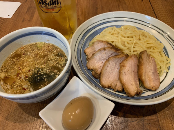 「ちゃーしゅーつけめん」@らーめん ふくのや 与野店の写真