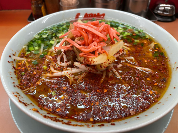 「旨辛とんこつラーメン」@ラーメン山岡家 いわき店の写真