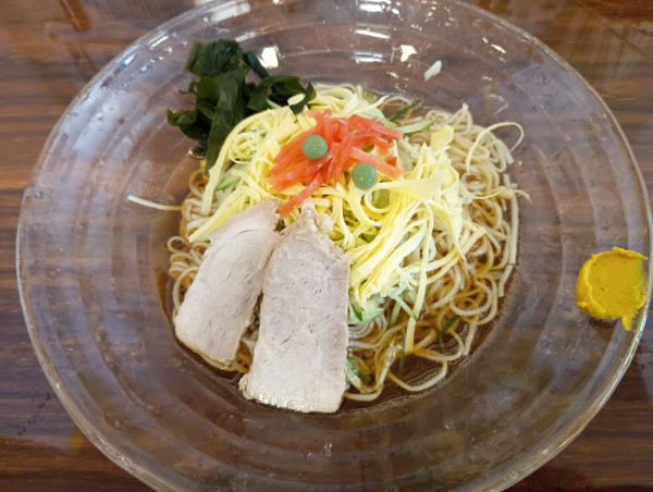 「【夏季のみ】冷やし中華(¥800)」@清見そば 本店の写真