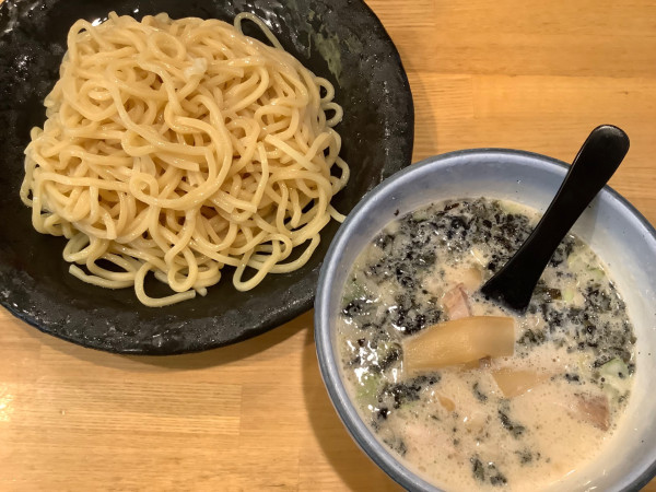 「塩つけ麺」@つけ麺 ががちゃい 中山店の写真
