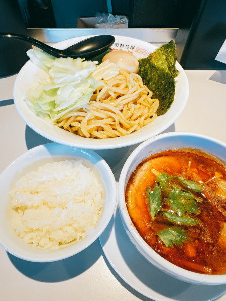 「味玉海老つけめん」@中田製作所の写真