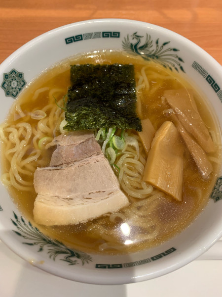 「半ラーメン」@日高屋 松戸西口駅前店の写真
