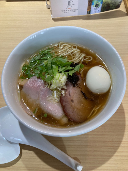 「支那そば　紫　ラーパス　煮玉子」@支那そば まるこうの写真