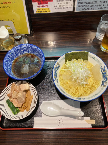 「冷やしつけそば（醤油）」@中華そば こましょうの写真