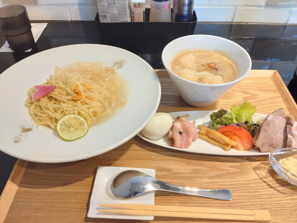 「オマール海老の濃厚餡かけつけ麺SP大盛」@Fishmenの写真