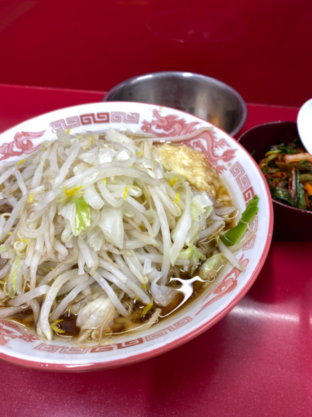 「麺半分豚1枚」@ラーメン二郎 越谷店の写真