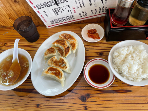 「餃子ライス」@らーめん太陽 江古田店の写真
