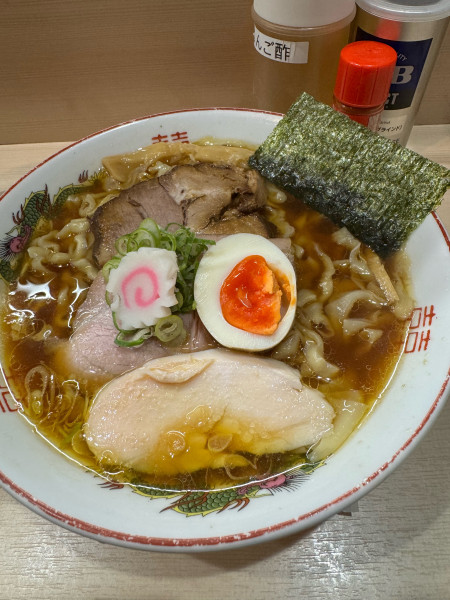 「生姜醤油ラーメン」@手揉み中華そば 中村の写真