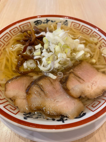 「冷かけ中華そば」@中華そば専門 田中そば店 武蔵境店の写真