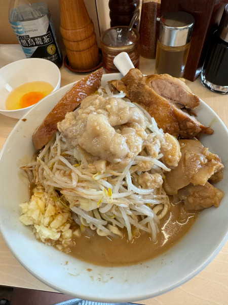 「ラーメン 固め」@自家製ラーメン 大者の写真