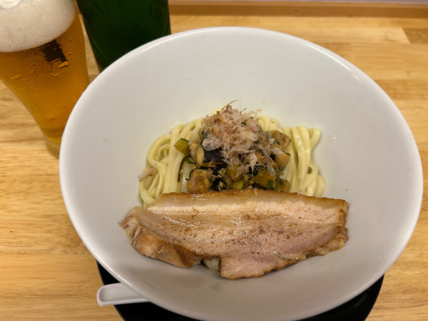 「【限定】山形だしの冷やしまぜそば1200円+他」@煮干しそば 麺屋 春風の写真