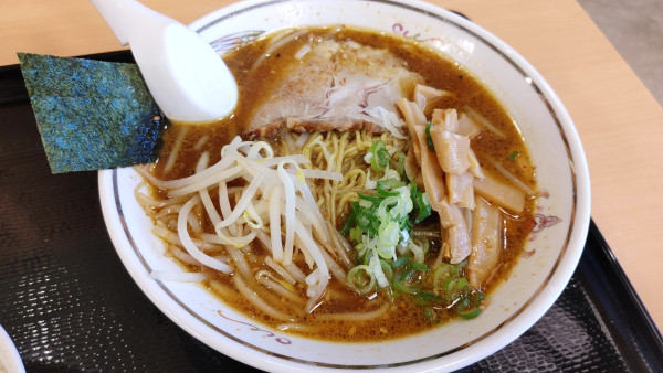 「梓川ハルピンラーメン　大盛」@梓川サービスエリア下りの写真