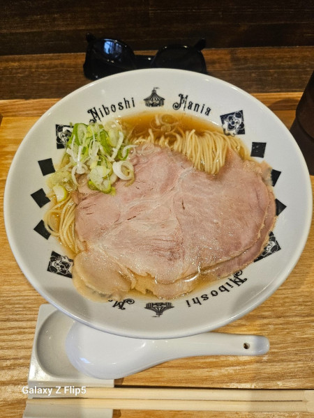 「銀鱗海神煮干蕎麦〜四十七都道府県産淡麗系煮干〜」@NIBOSHIMANIAの写真