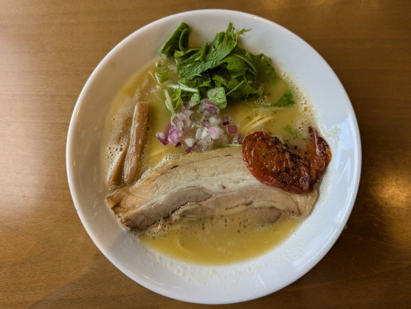 「鶏白湯 塩」@麺屋 京介の写真