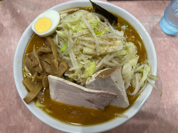 「中華そば（並）味噌やさい」@所沢大勝軒の写真