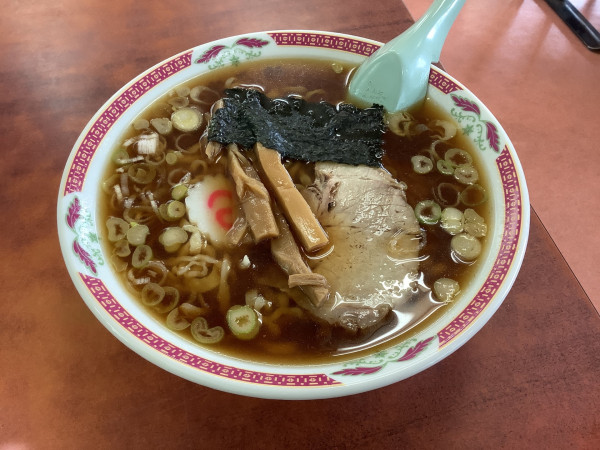 「ラーメン　750円」@宝来軒の写真