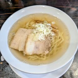 会津山塩と帆立のラーメン900円