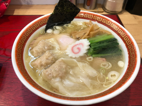 「ワンタン麺(塩)」@麺創庵 砂田の写真