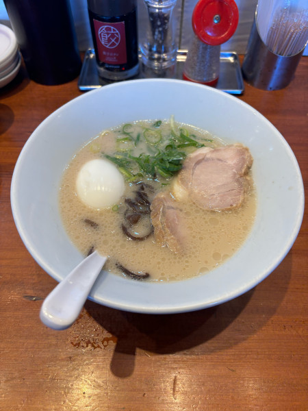 「玉子白丸」@一風堂 太宰府インター店の写真