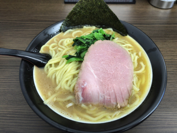 「太麺ラーメン(850円)+太麺大盛り(100円)」@ラーメン心の写真