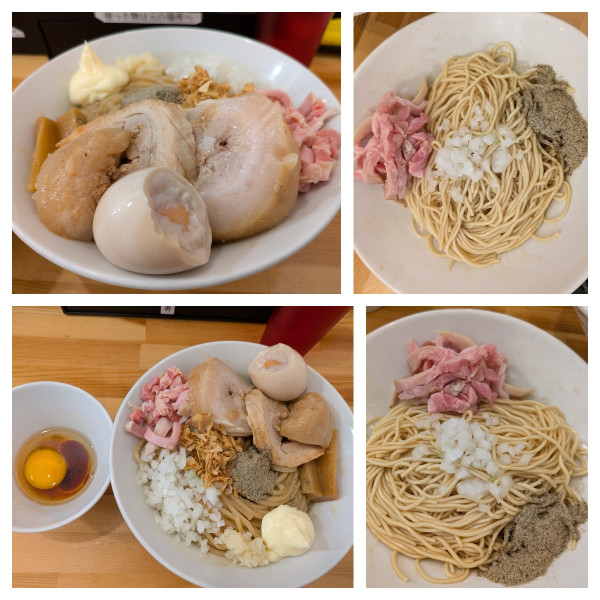 「まぜそば➕生卵➕和え玉➕川むら募金」@煮干らーめん 川むらの写真