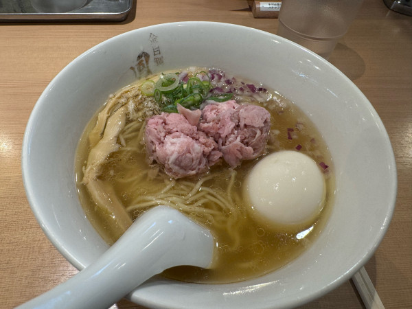 「特製金目鯛らぁ麺」@らぁ麺 鳳仙花の写真