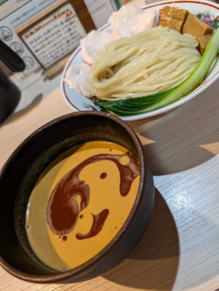 「冷やし担担つけ麺・大」@麺屋 さん田の写真