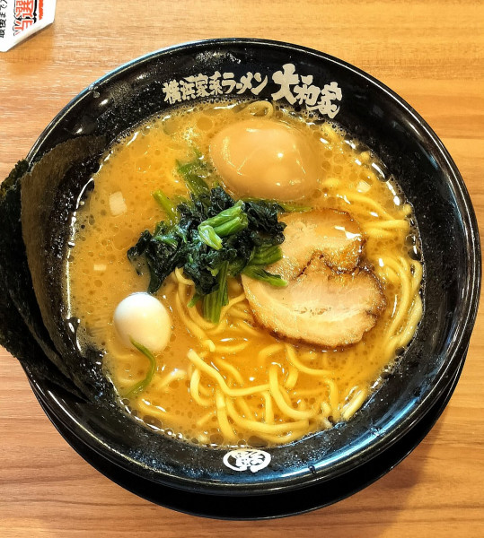 「味玉ラーメン 970円」@名和大和家の写真