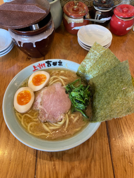 「らーめん　ラーパス　味玉」@横浜らーめん 吉田家の写真