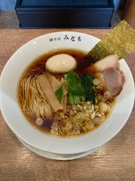 「味玉中華そば」@鶏そば みなもの写真