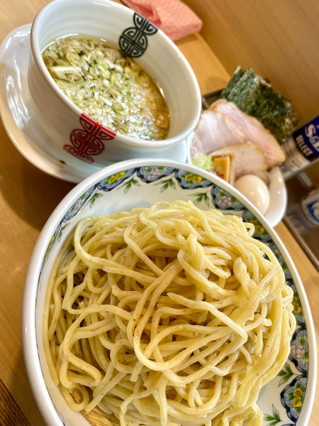 「特製A豚鴨のつけそば【TP】大盛」@中華そば 多賀野の写真