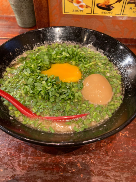 「にらそば」@石焼拉麺ぶしの写真