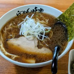 焼き醤油らーめん大盛＋とろろ昆布（1,110円＋120円）