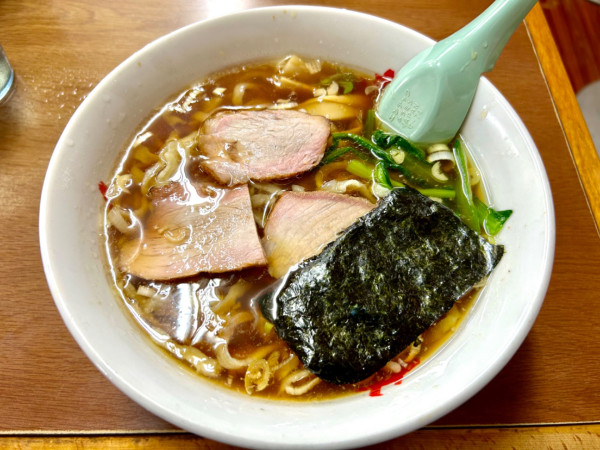 「手打にんにくラーメン(850¥)」@きせん食堂の写真