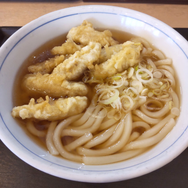 「ごぼ天うどん（￥490）」@ウエスト 東寺山店の写真