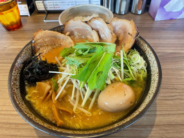 「味噌ガテン系¥1,540」@麺処 カモメの写真