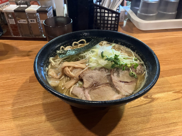 「メガ煮干しラーメン大盛り」@麺屋 ひな多の写真