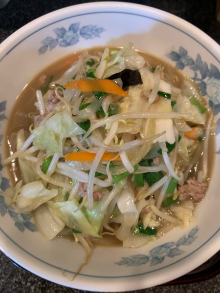 「くろねこタンメン」@中華料理 永楽の写真