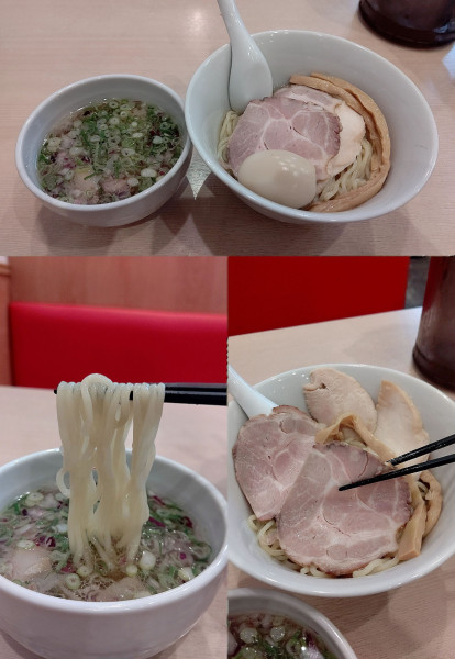 「『特製昆布水つけ麺 塩(¥1100)』」@らぁ麺たけしの写真