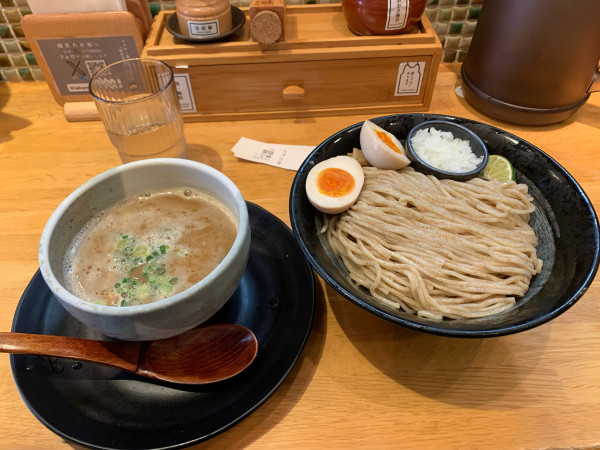 「つけ麺鶏魚介」@麺匠たか松 本店の写真